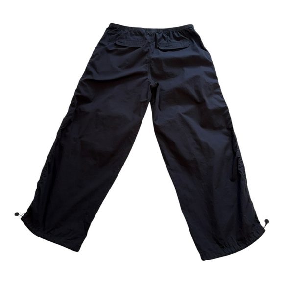 H&M Black Parachute Pants - Size Medium - Picture 3 of 13
